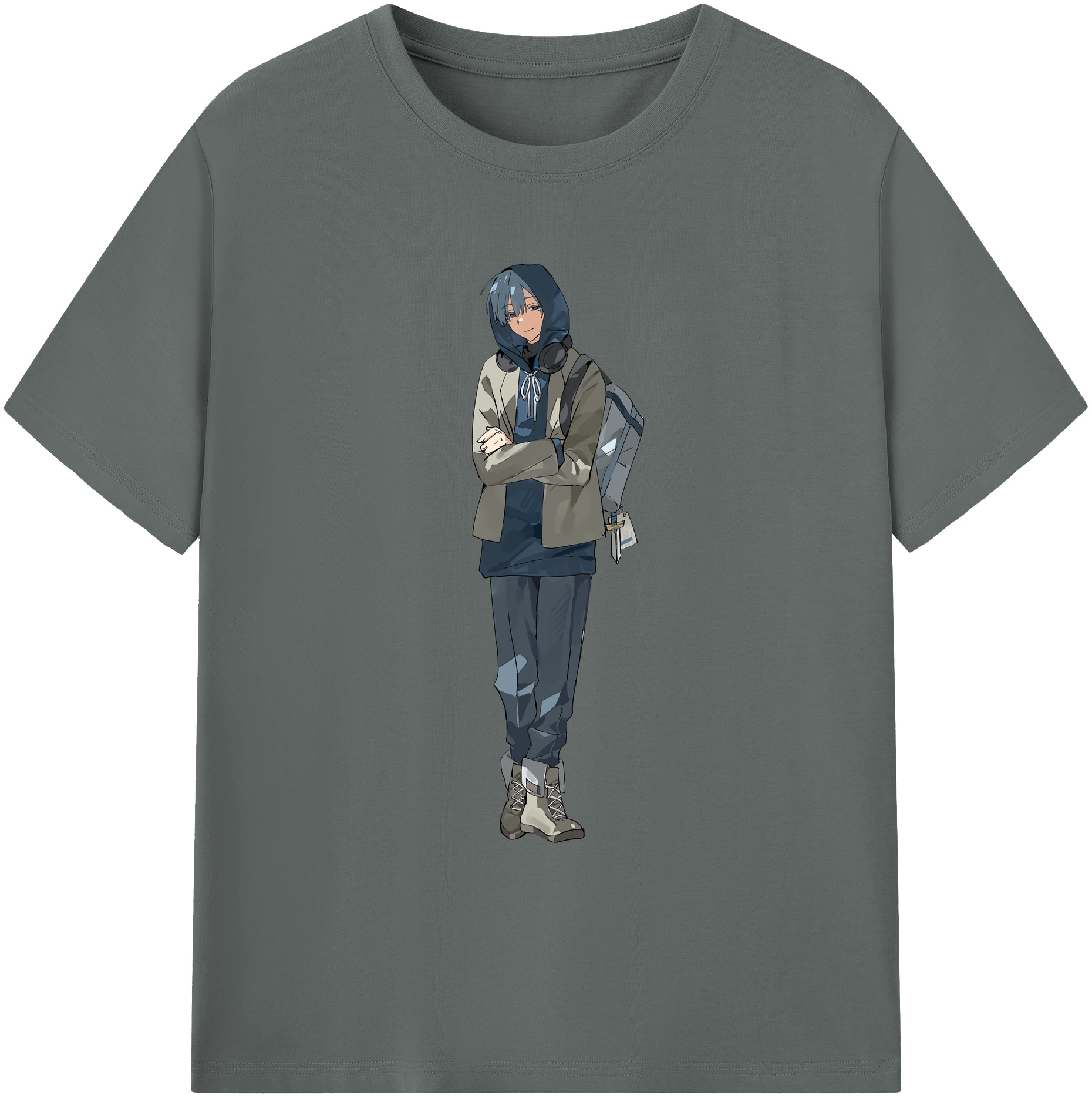 （画像用） 葬送のフリーレン Frieren 綿100％ メンズ半袖Tシャツ｜肌触りやわらか＆通気性